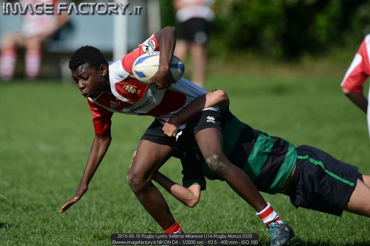 2015-05-16 Rugby Lyons Settimo Milanese U14-Rugby Monza 0330
